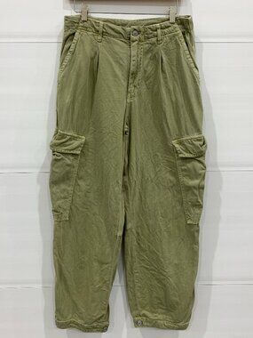 Free People Green Cargo Pants